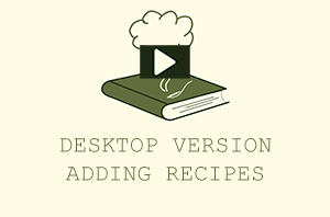 Adding Recipes Video