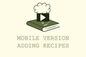 Adding Recipes Video
