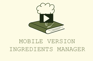 Ingredients Manager Video